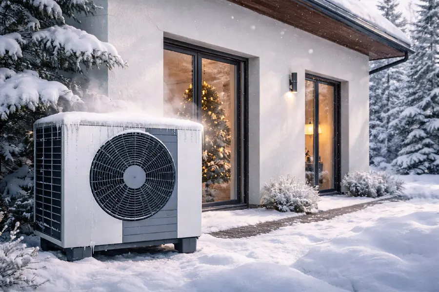 Une pompe à chaleur fonctionne-t-elle bien en hiver ?